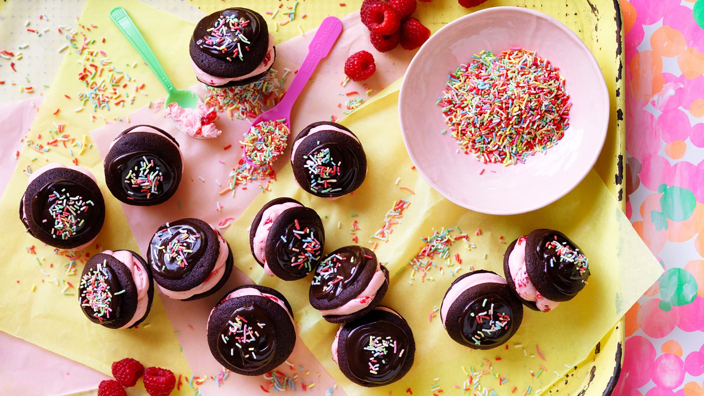 Chocolate Raspberry Kisses CSR Sugar